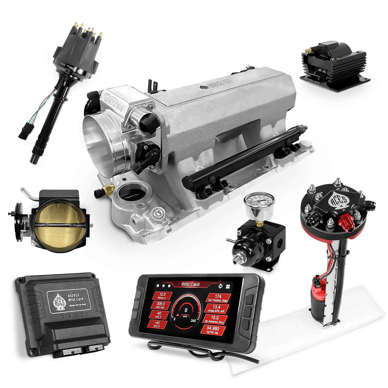 Aces Fuel Injection Wild Card Sequential EFI Master Kits (500 HP)