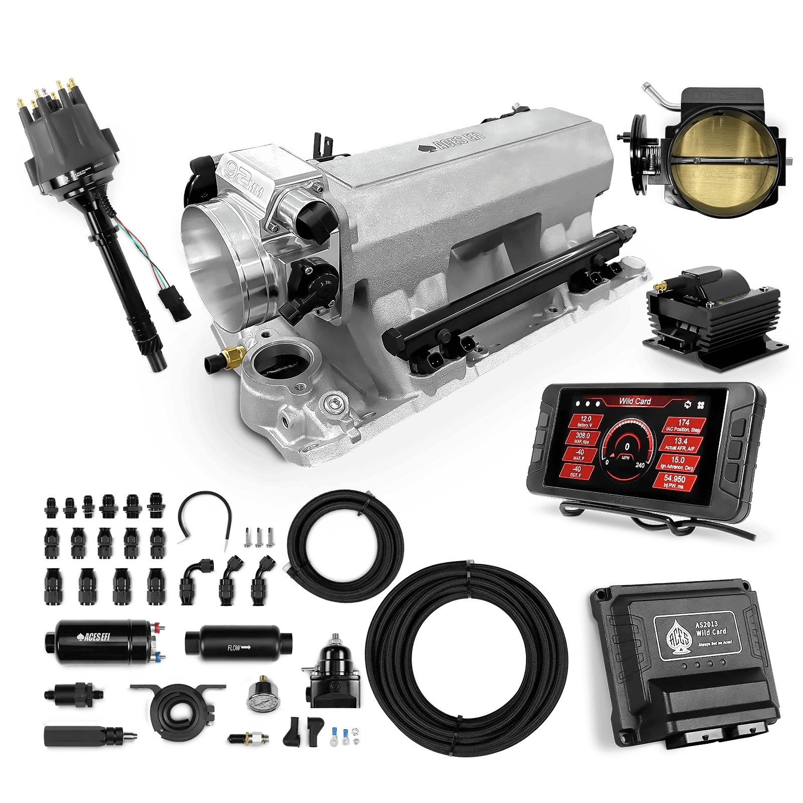 Aces Fuel Injection Wild Card Sequential EFI Master Kits (500 HP)