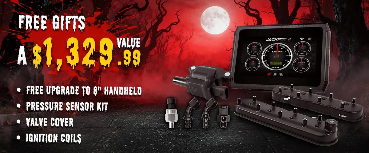 Halloween free gifts for Jackpot 2 LS Super Kits