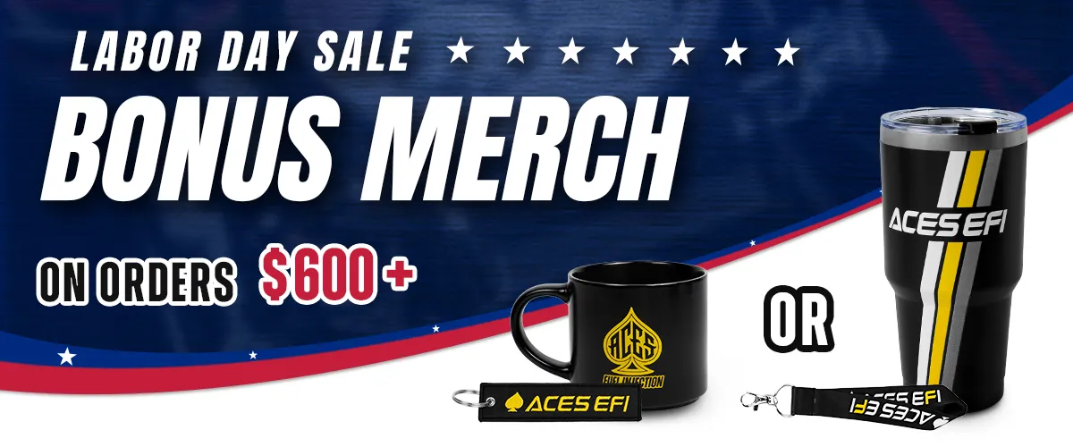 Labor Day Sale Bonus Merch on orders over $600